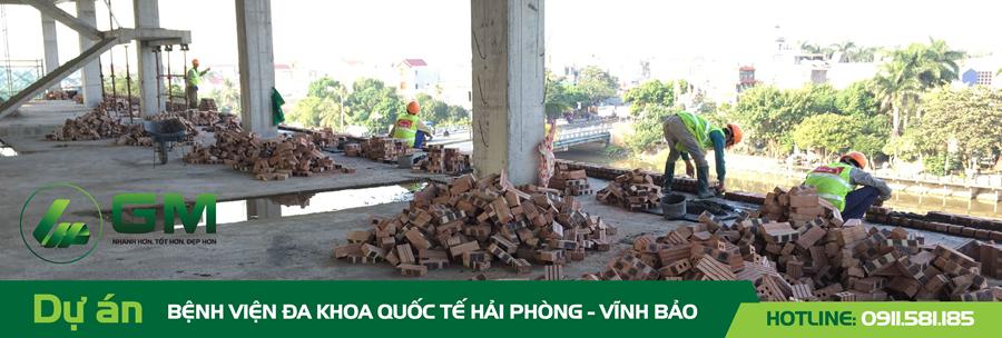 HOÀN THÀNH XUẤT SẮC GIAI ĐOẠN 2 DỰ ÁN BỆNH VIỆN ĐA KHOA QUỐC TẾ VĨNH BẢO
