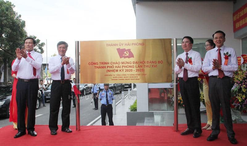 Lễ khai trương Bệnh viện Đa khoa Quốc tế Hải Phòng – Vĩnh Bảo và khánh thành Công viên sông Chanh Dương