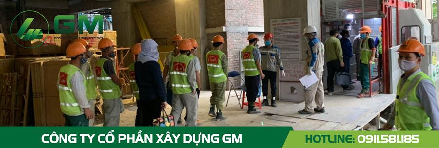 CÔNG TY CỔ PHẦN XÂY DỰNG GM NGHIÊM TÚC THỰC HIỆN CÔNG TÁC PHÒNG CHỐNG DỊCH COVID-19