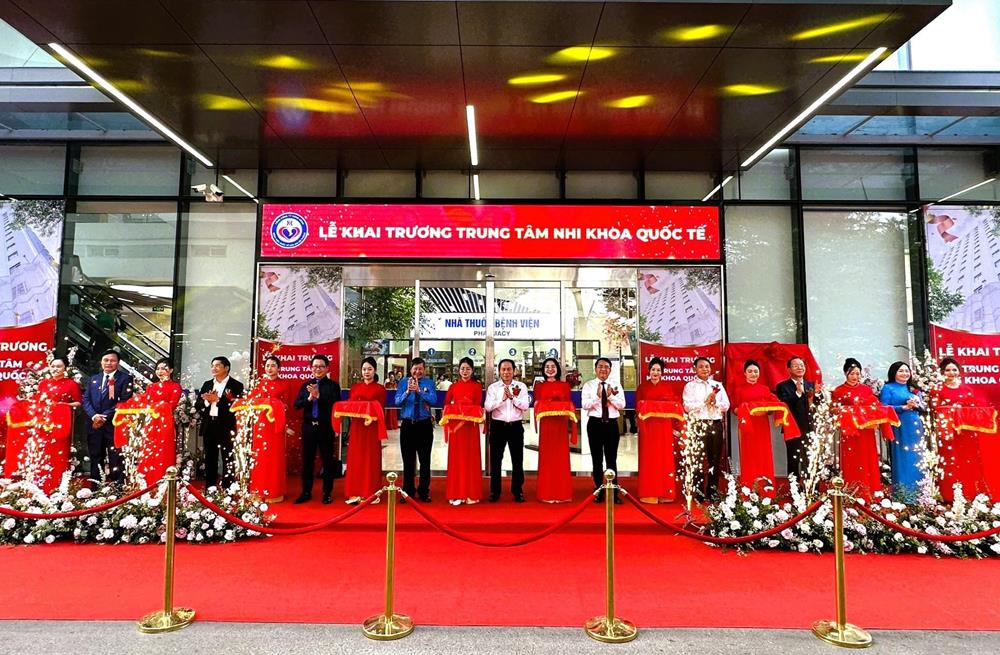 LỄ KHAI TRƯƠNG TRUNG TÂM NHI KHOA QUỐC TẾ - BỆNH VIỆN  QUỐC TẾ SẢN NHI HẢI PHÒNG